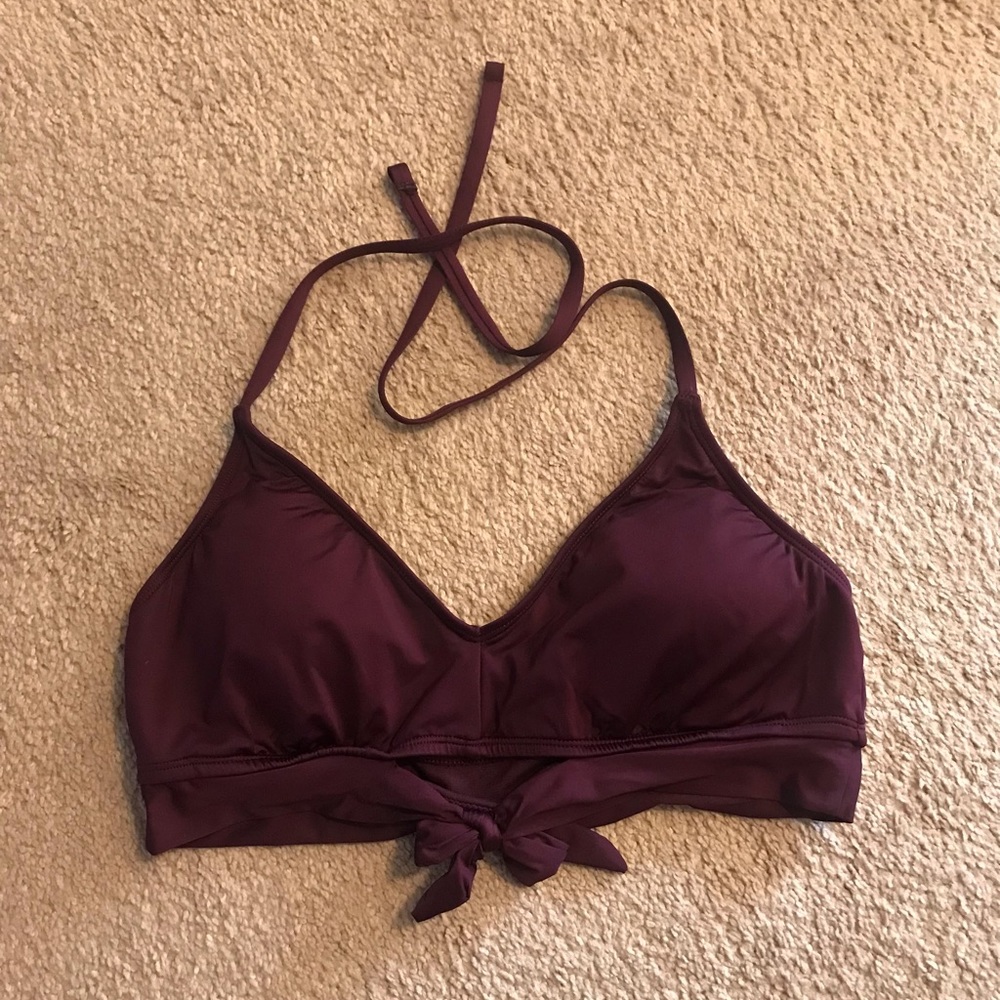 Women’s Halter Bikini Top with Keyhole